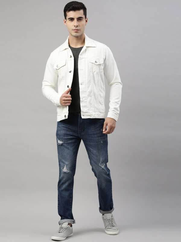 White levis jacket men's online