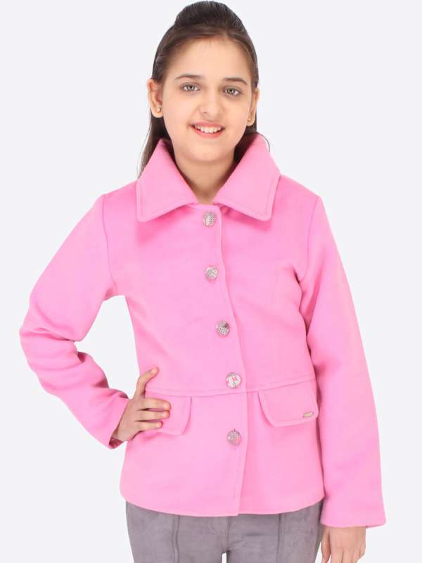 Girls tailored coat sales