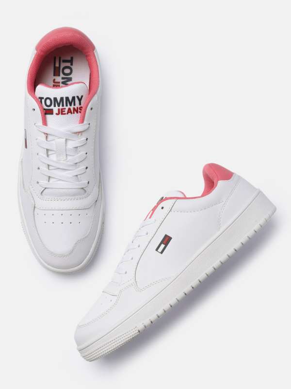 white tommy sneakers