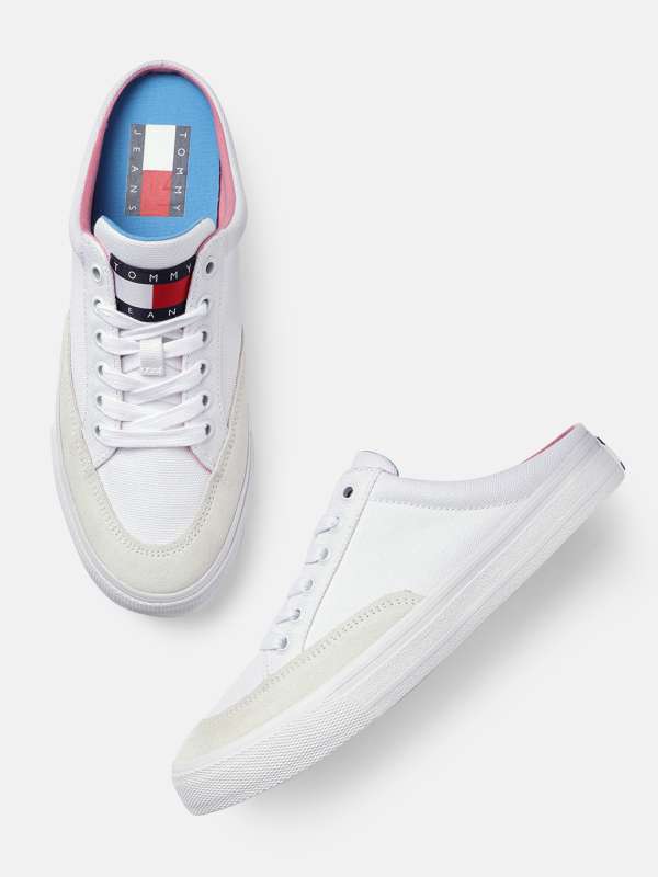 tommy white shoes