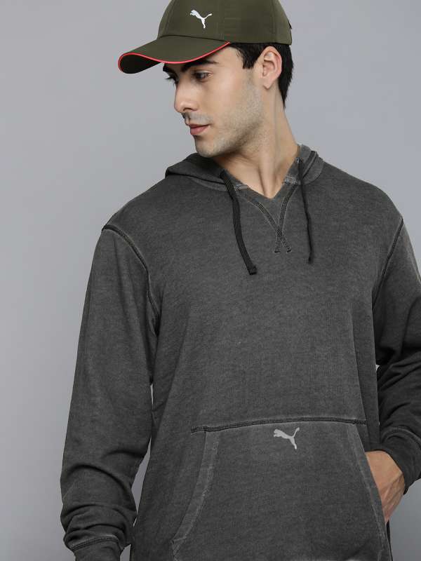 Puma Men Charcoal Sweatshirts Buy Puma Men Charcoal Sweatshirts