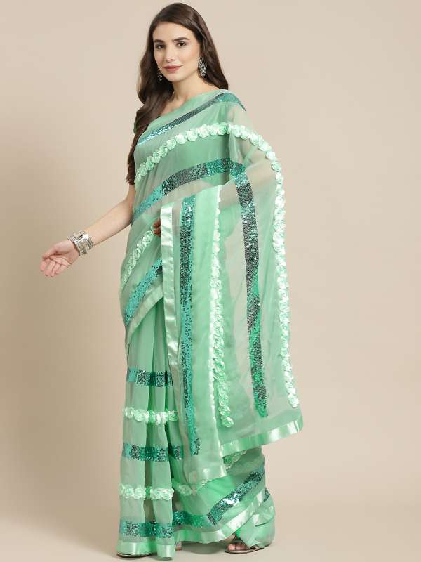 Ishin sarees deals myntra