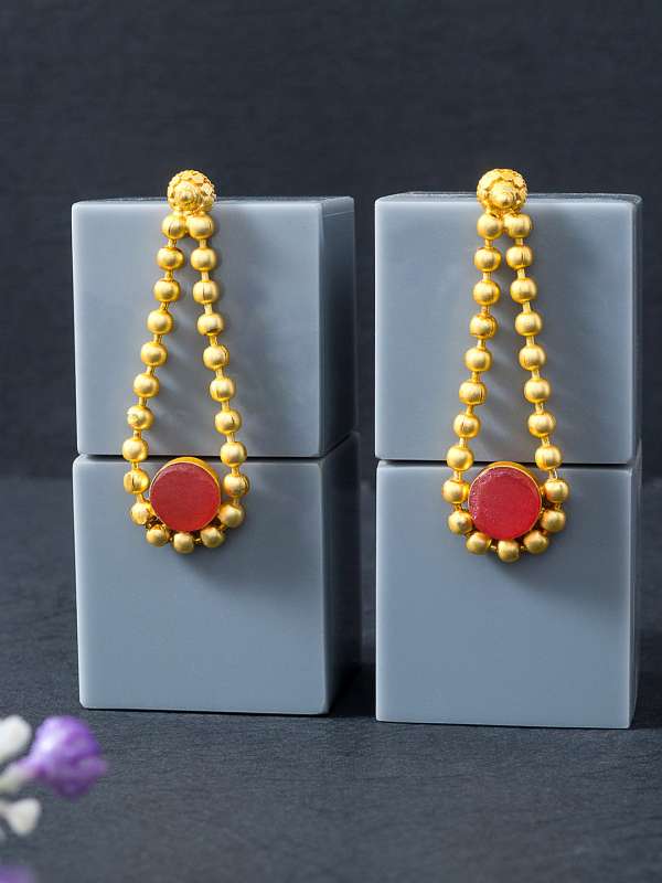 fcityin  Mahimafasions Gold Plated Avala Daily Use Stud Earrings  Modern