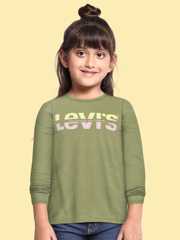 T shirt clearance levis girl