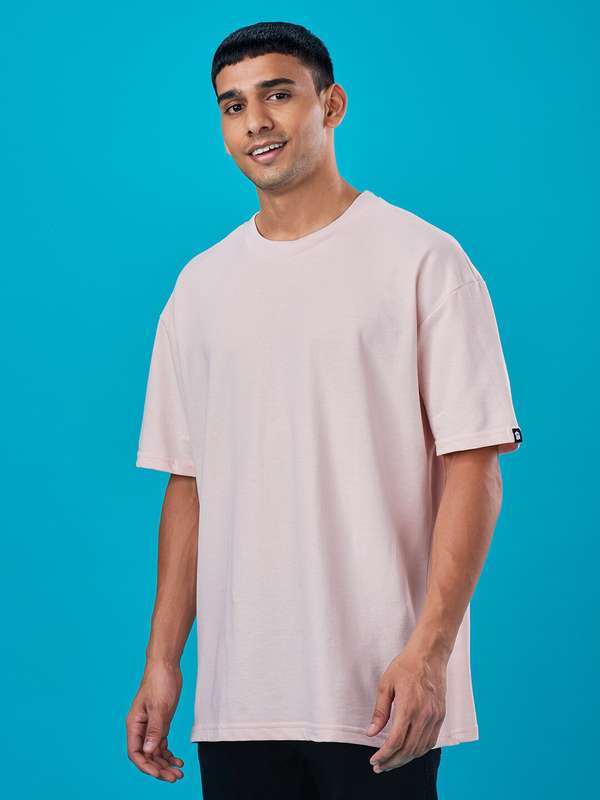 Pink Men T Shirts Tshirts - Buy Pink 