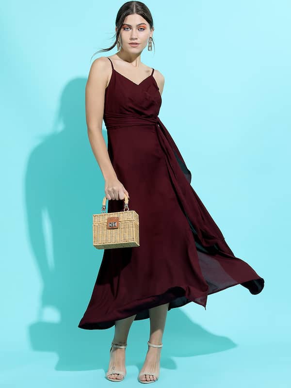 Buy Maroon Dresses for Women by Kiana House Of Fashion Online | Ajio.com