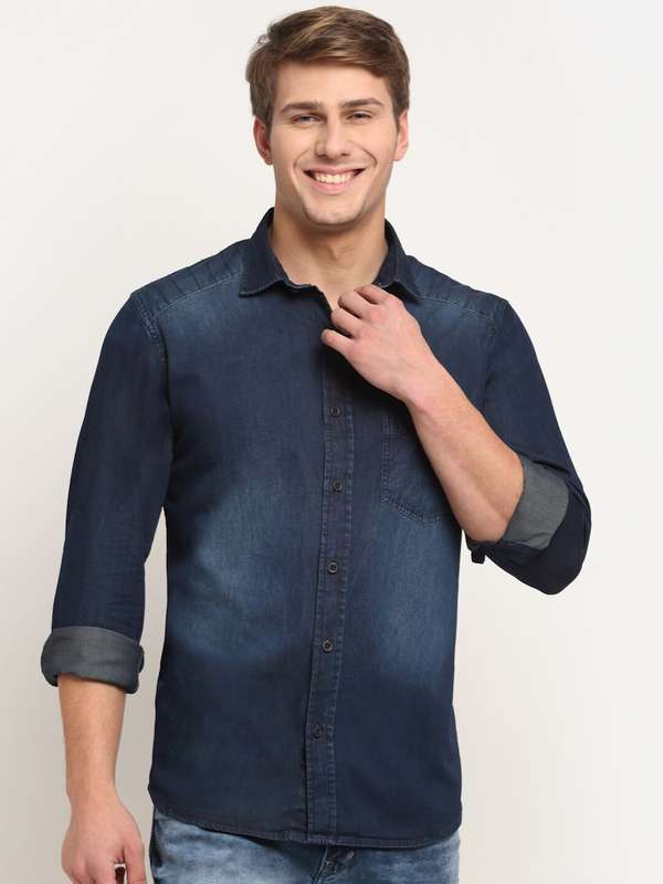 Buy Cantabil Denim Shirts online in India