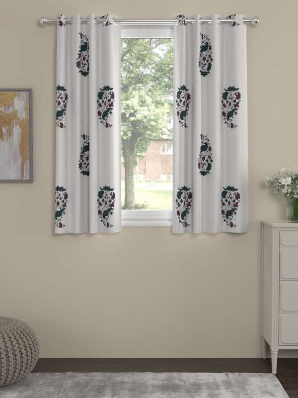 Maroon Cotton Window Curtains And Sheers In India Maroon Cotton Window Curtains And, White Cotton Curtains 63
