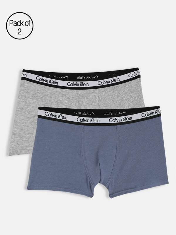 Buy 2 pack underwear - Grey Melange - from KnowledgeCotton Apparel®