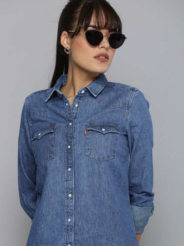 levi's denim shirts