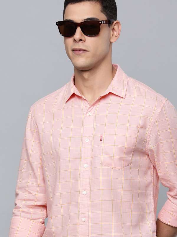 Pink top levis shirt