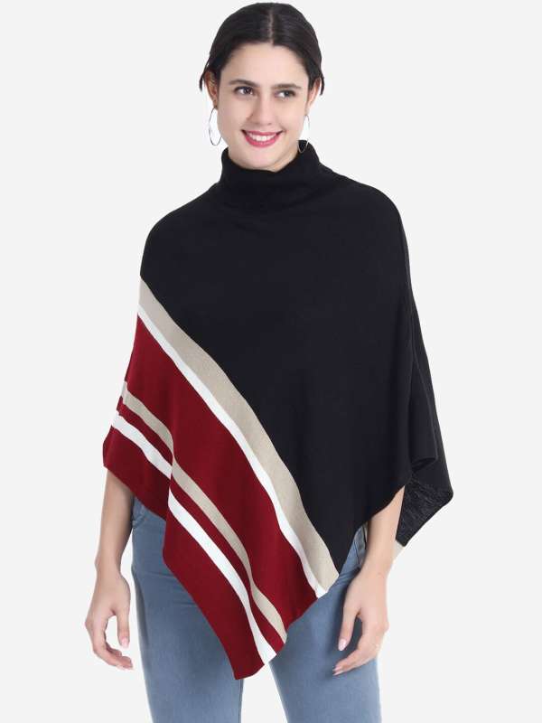 Buy Poncho for Women Cozy Stylish Winter Outerwear