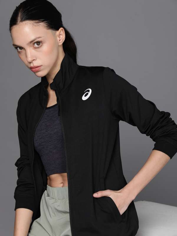 Asics black jacket shop