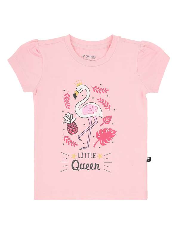 Gap Baby Girls Pink Graphic Print T Shirt 7221773.htm Buy Gap