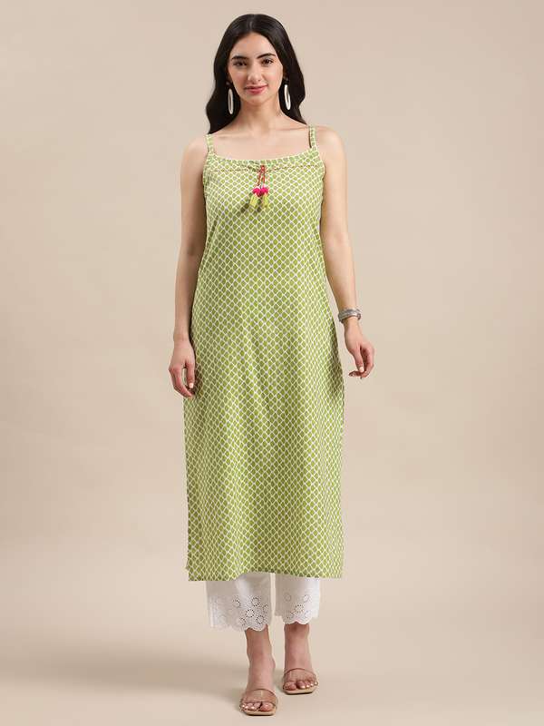 Sleeveless Kurtas - Buy Sleeveless 