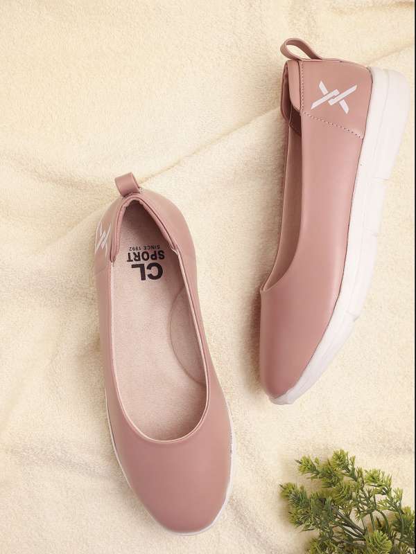 Tan Pink Women Ballerina Shoes Carlton London Buy Tan Pink Women