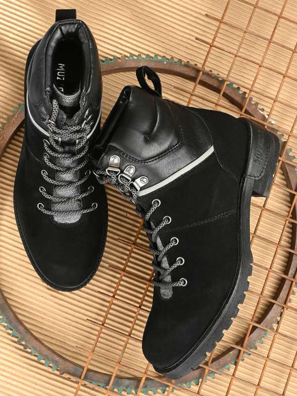 Synthetic leather online hiking boots