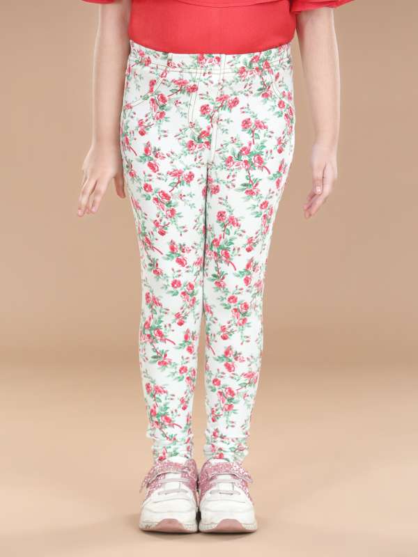 Printed jeggings myntra online
