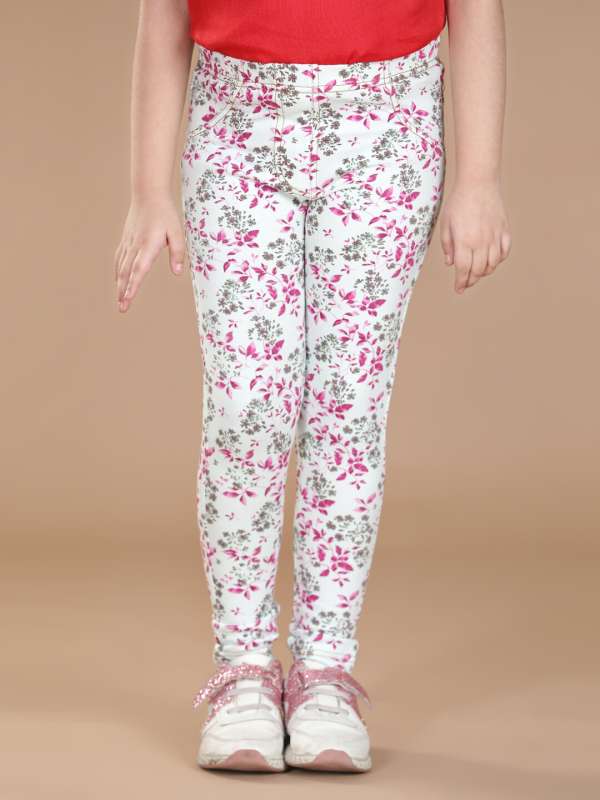 Printed deals jeggings myntra