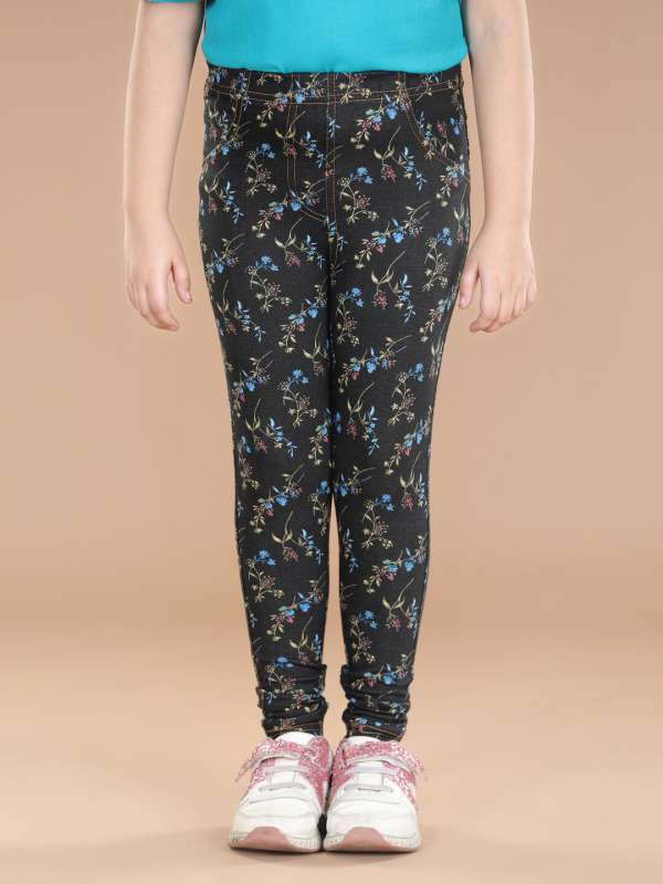 Printed jeggings myntra on sale