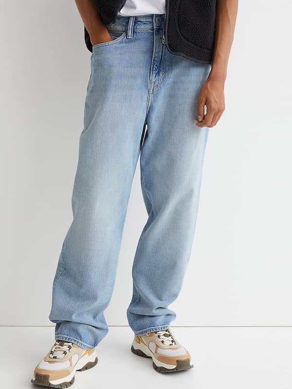 Loose Jeans - Denim gray - Men | H&M US-donghotantheky.vn