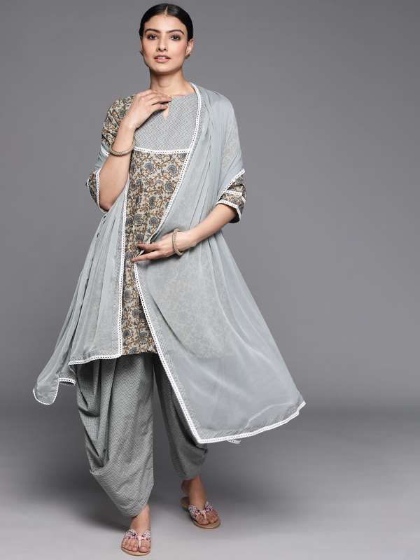 Libas Patiala Kurtas Set Dhoti Salwar Suit Buy Libas Patiala
