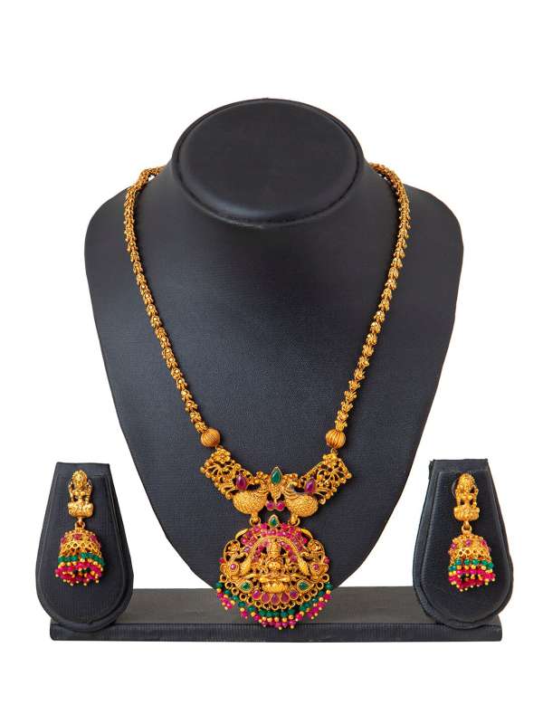 Tanishq jewellery black discount beads chains models