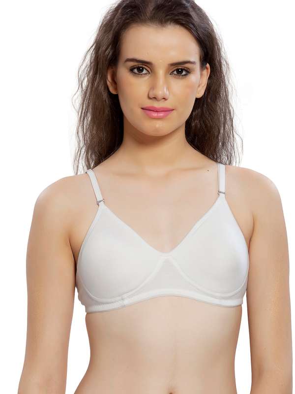 Buy Jockey Padded Non-Wired 3/4Th Coverage T-Shirt Bra - White at Rs.879  online