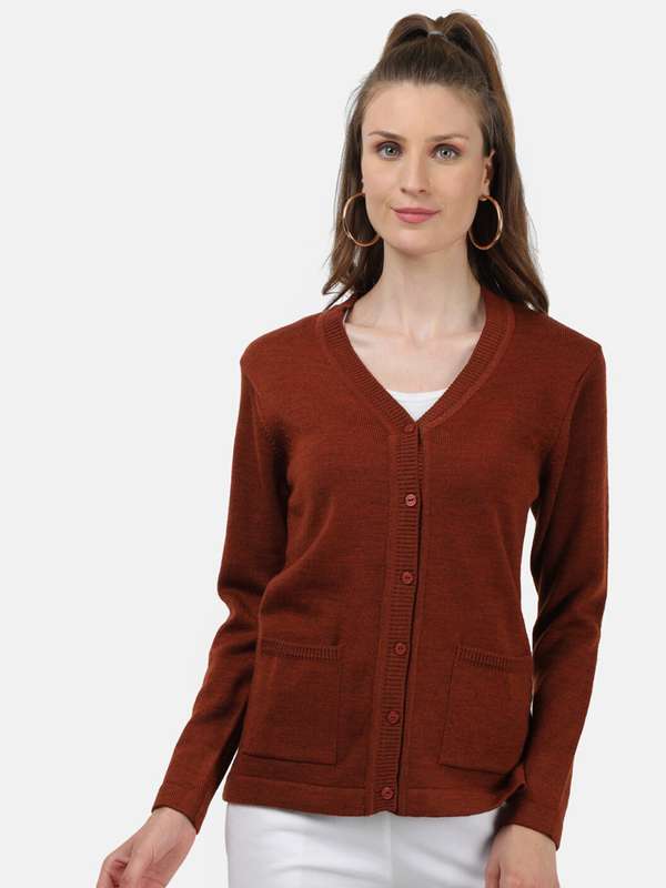 Myntra women cardigan clearance