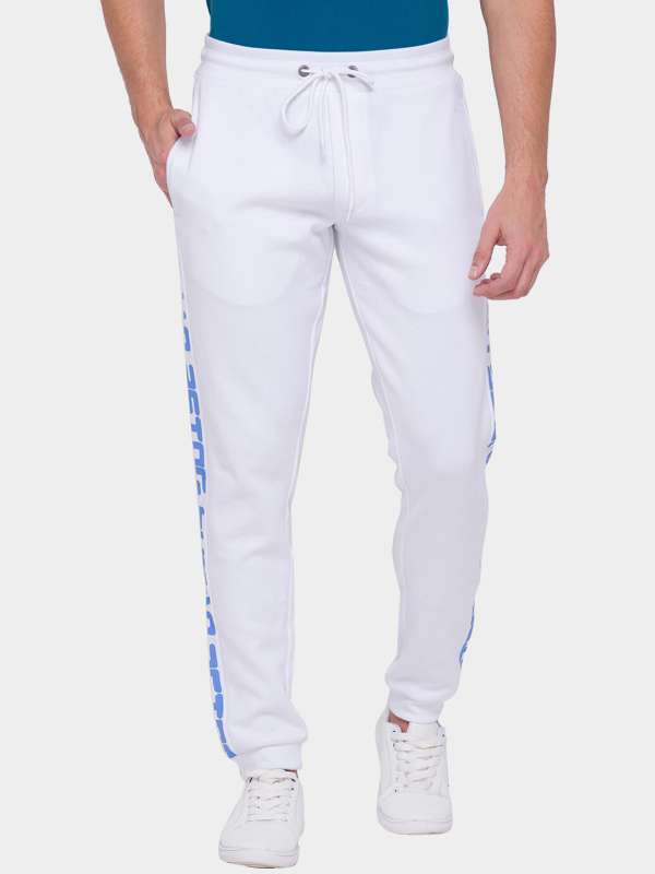 Buy BEING HUMAN Blue Polyester Cotton Regular Fit Mens Track Pants   Shoppers Stop