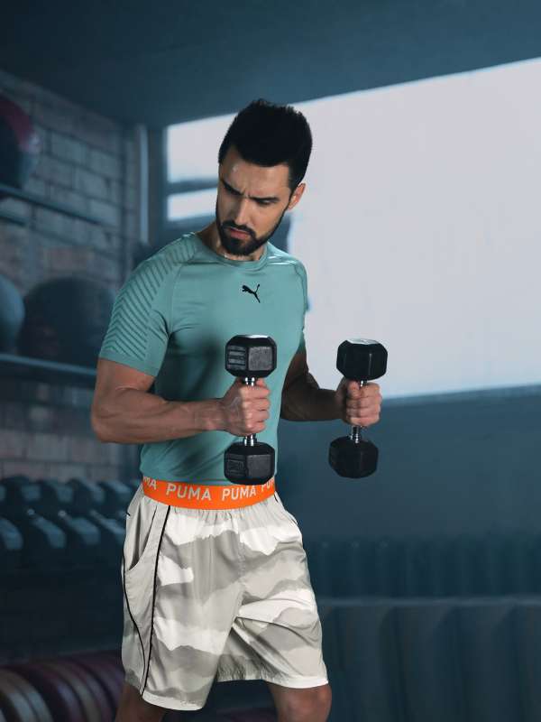 Grey clearance puma shorts