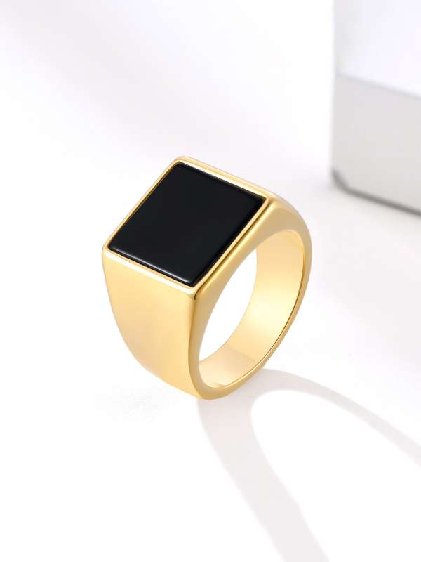 Gold ring for shop men under 6000