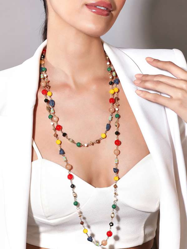 Yellow Necklace Buy Yellow Necklace online in India
