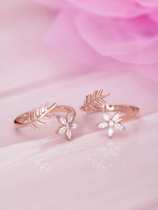 Gold Copper Toe Ring Buy Gold Copper Toe Ring online in India