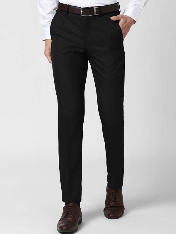 black formal trousers