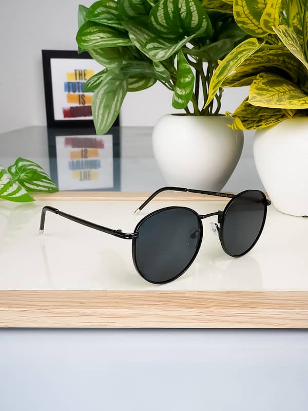 Buy Black Sunglasses for Men by VOYAGE Online | Ajio.com