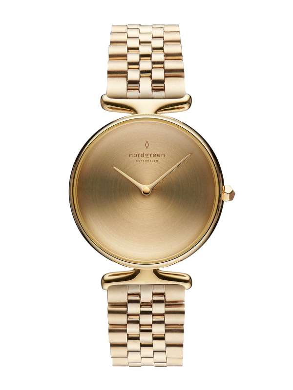 Gold plated cheap wrist watch