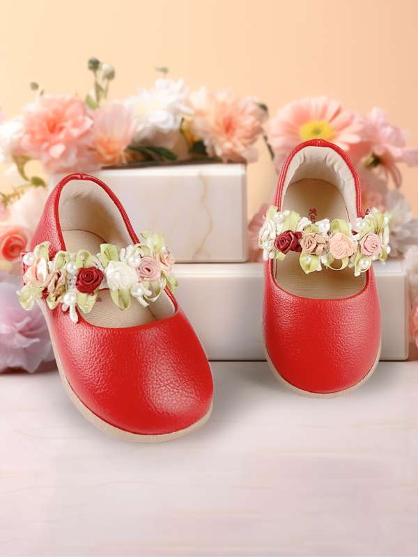 Baby red shoes girl store