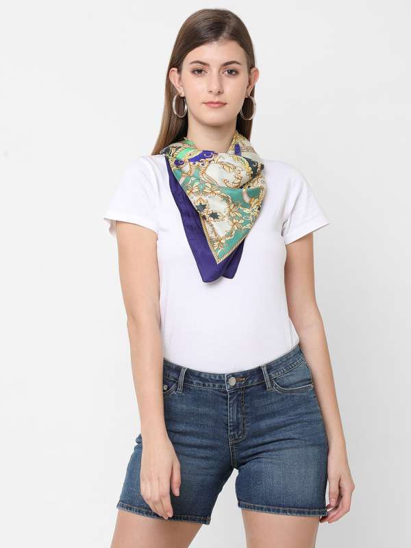 Silk Scarves Buy Silk Scarves Online in India Myntra