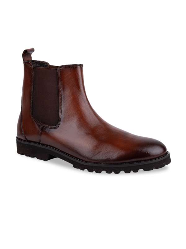 Rugged Flat Boots Formal Shoes - Buy 
