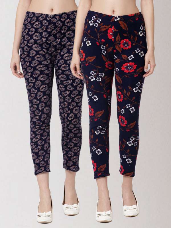 32 Inch Casual Floral Print Jeggings at Rs 260 in Delhi