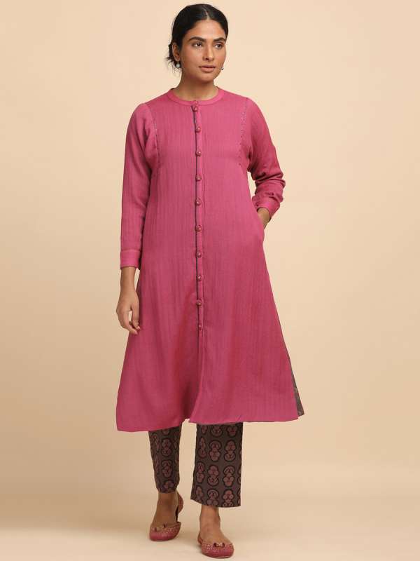 Woollen kurtis online sale cheap