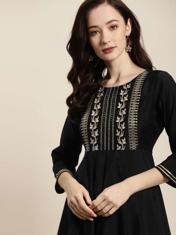Pattu anarkali sales online shopping
