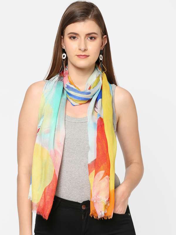 Buy Cream Stoles & Scarves for Women by Cloth Haus India Online