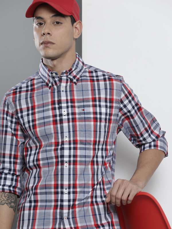 myntra tommy hilfiger shirts