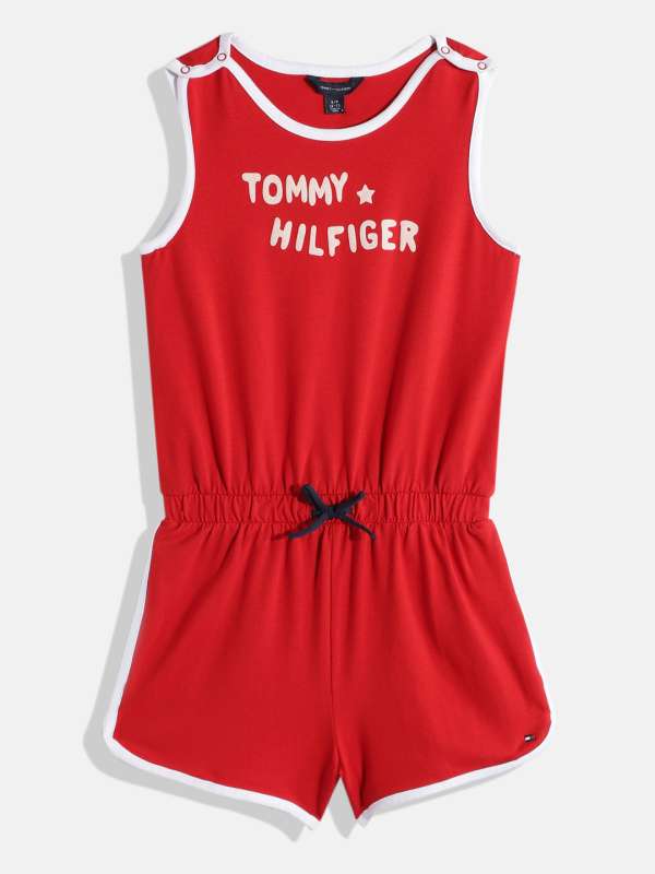 Tommy hilfiger red shop jumpsuit