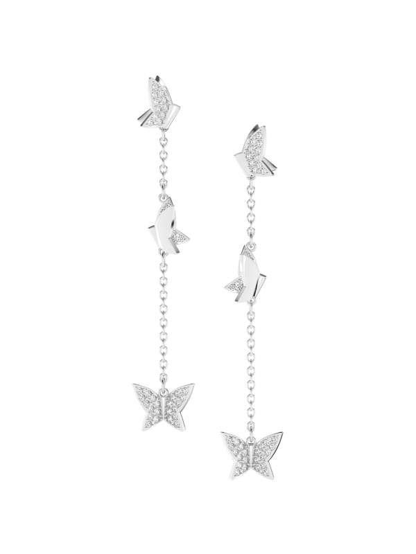 Myntra online swarovski earrings