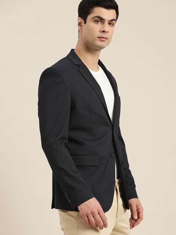 Myntra blazer for men clearance