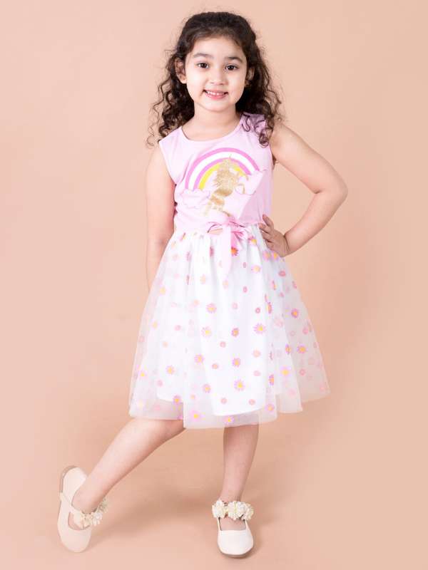 White frock clearance for girl