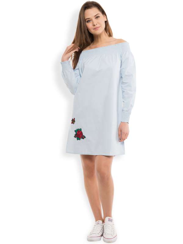 Tokyo Talkies Blue Striped Shift Dress 5788313.htm Buy Tokyo